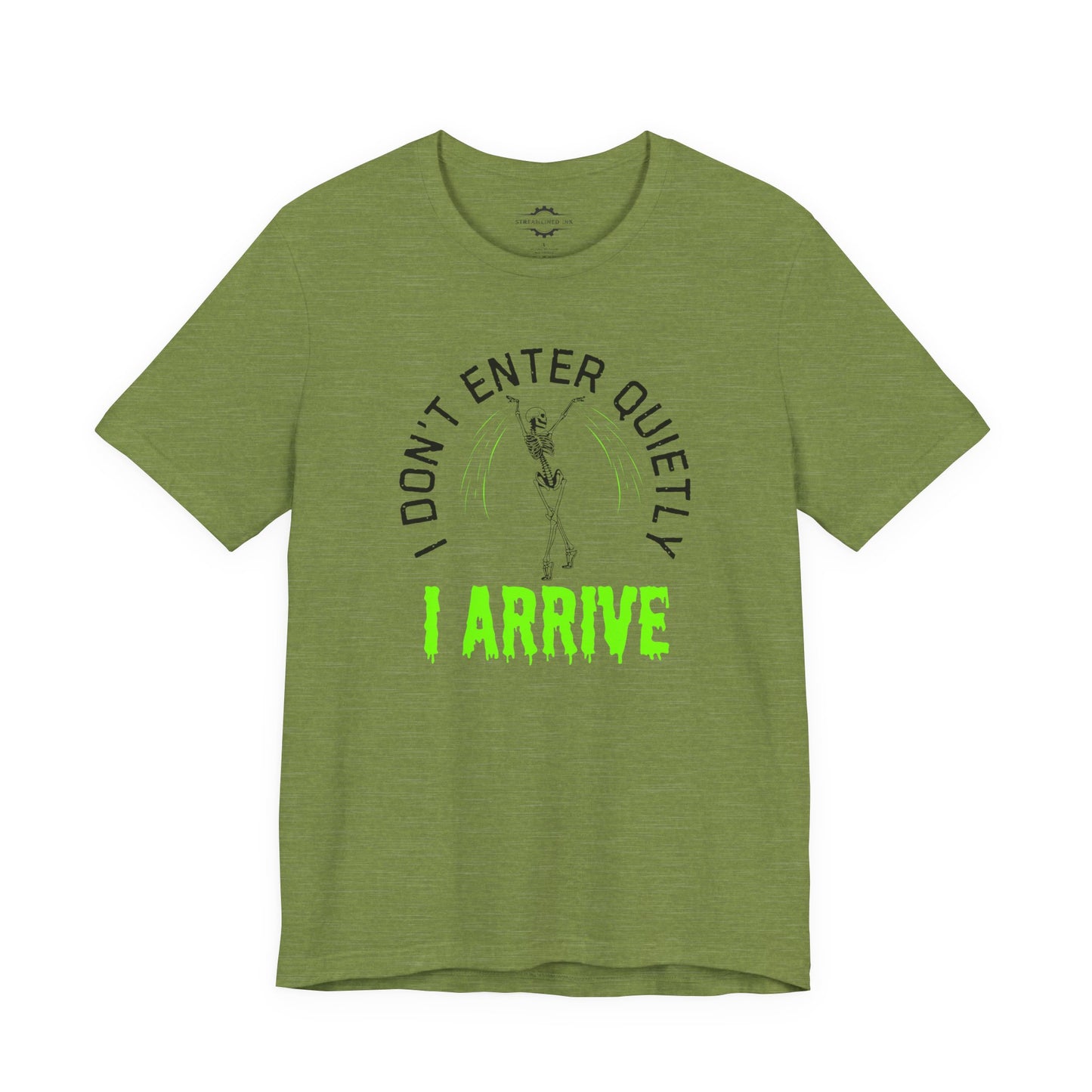 I Don’t Enter Quietly I Arrive | Zombie Mom T-Shirt