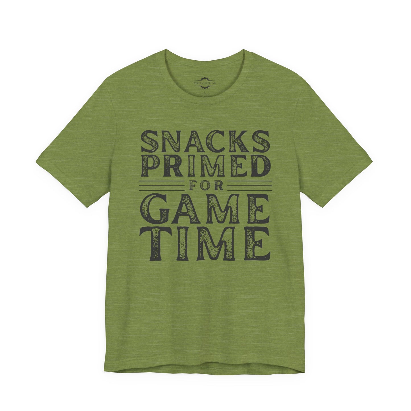 Snacks Primed For Game Time | Softball Mom T-Shirt