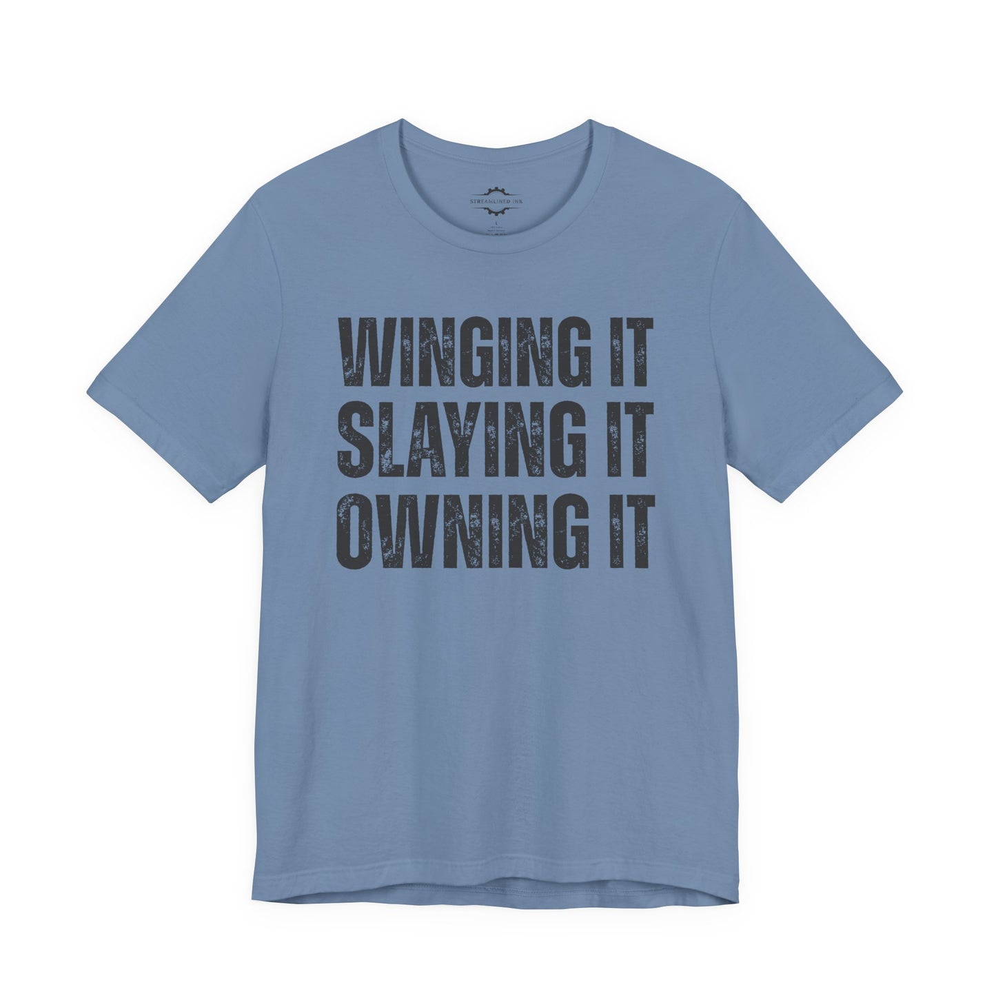 Winging It Slaying It Owning It | Bird Lover T-Shirt
