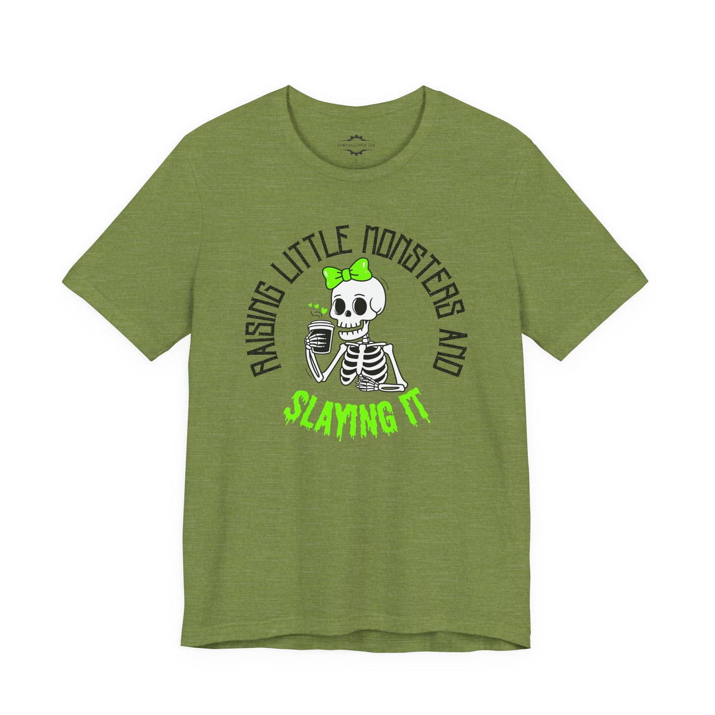 Raising Little Monsters And Slaying It | Zombie Mom T-Shirt