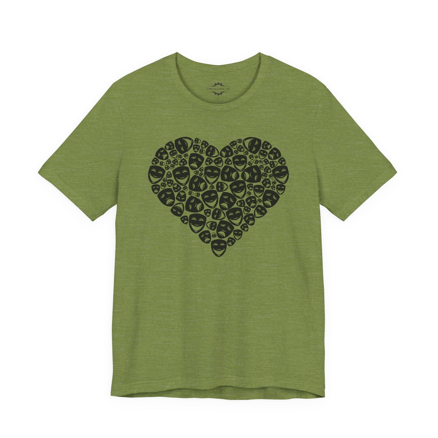 Drama Mask Heart | Stage Mom T-Shirt
