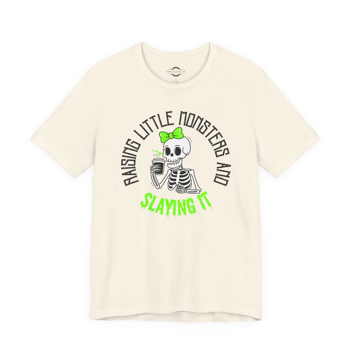 Raising Little Monsters And Slaying It | Zombie Mom T-Shirt