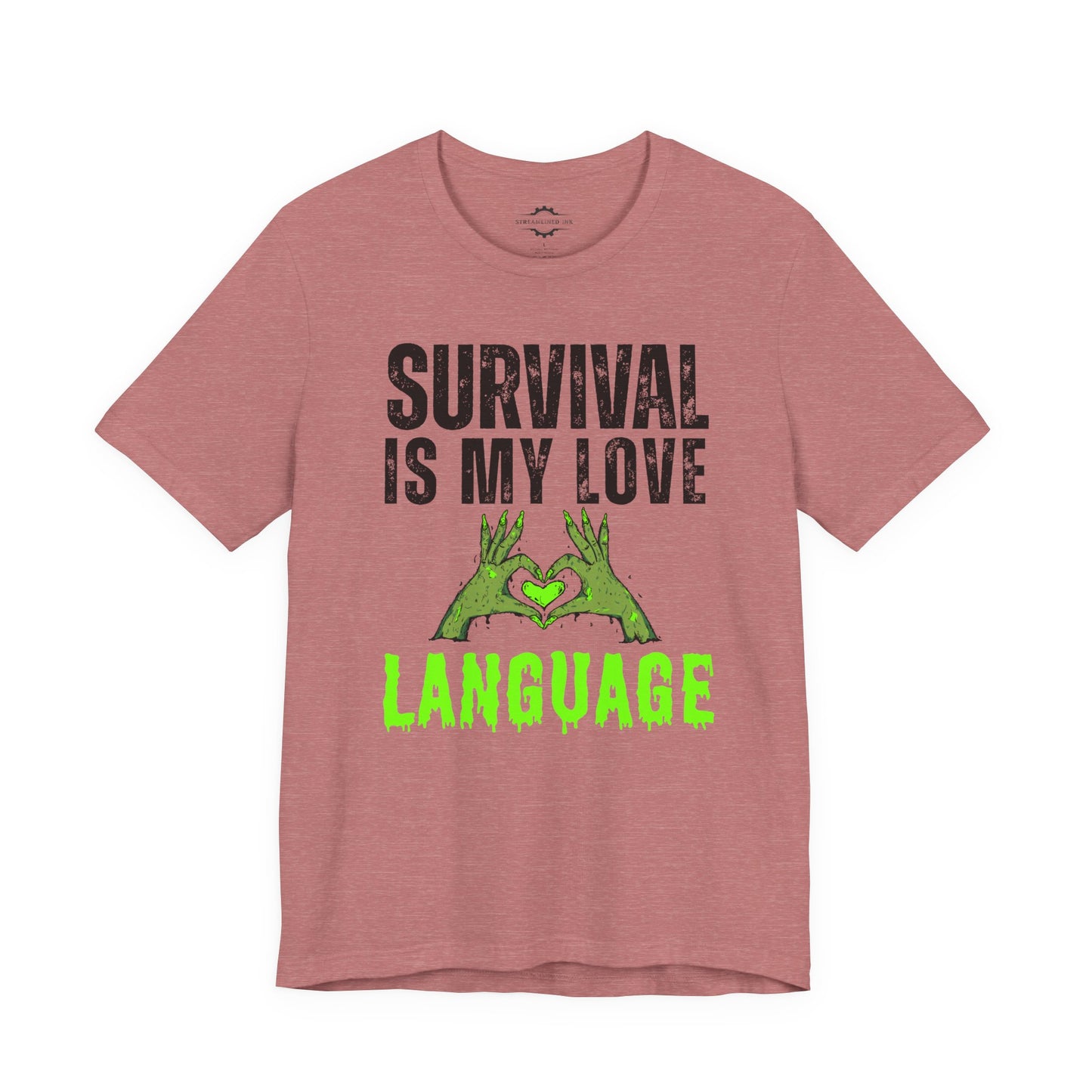 Survival Is My Love Language | Zombie Mom T-Shirt