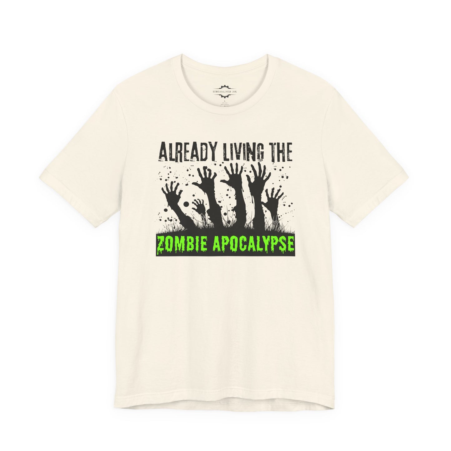 Already Living The Zombie Apocalypse | Zombie Mom T-Shirt