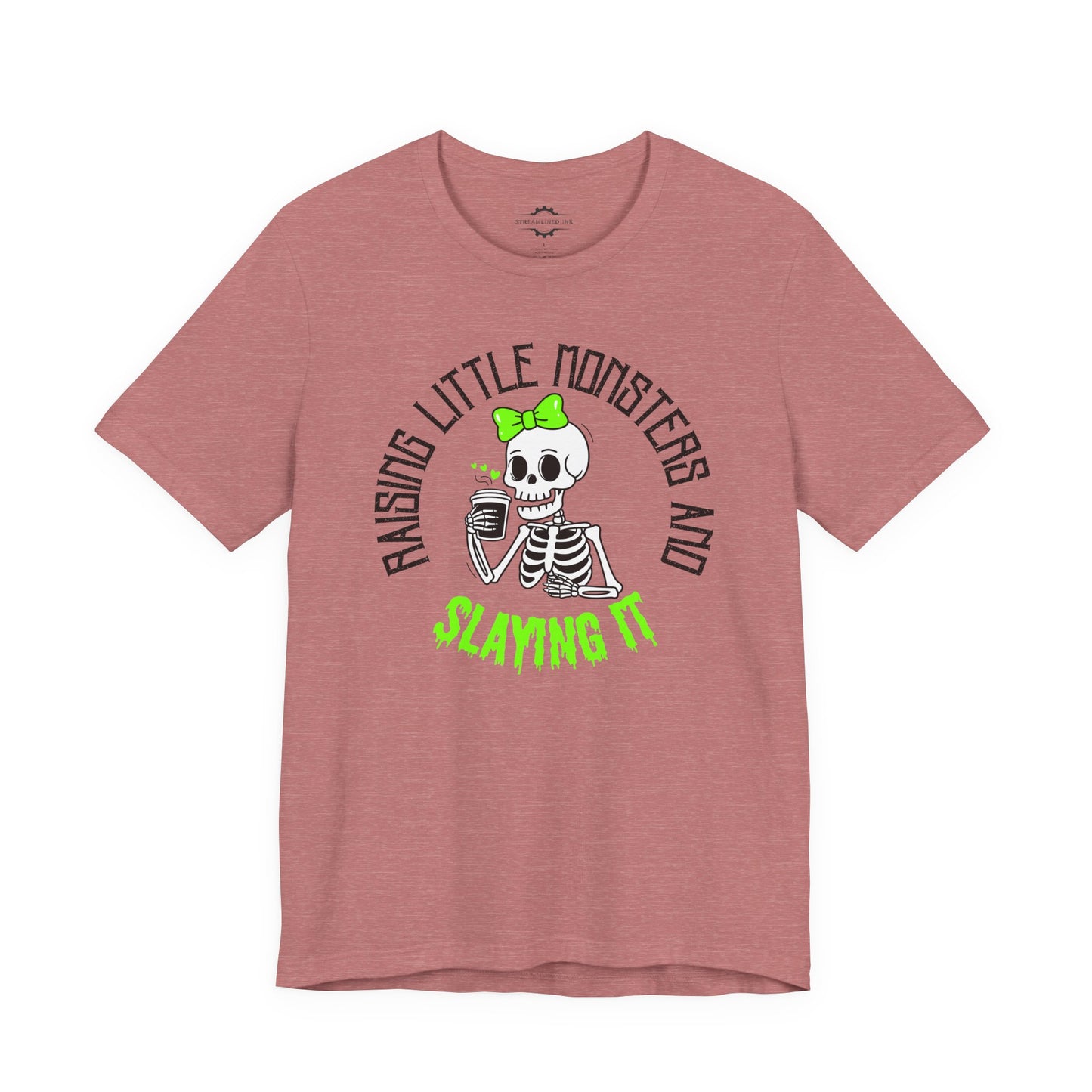 Raising Little Monsters And Slaying It | Zombie Mom T-Shirt