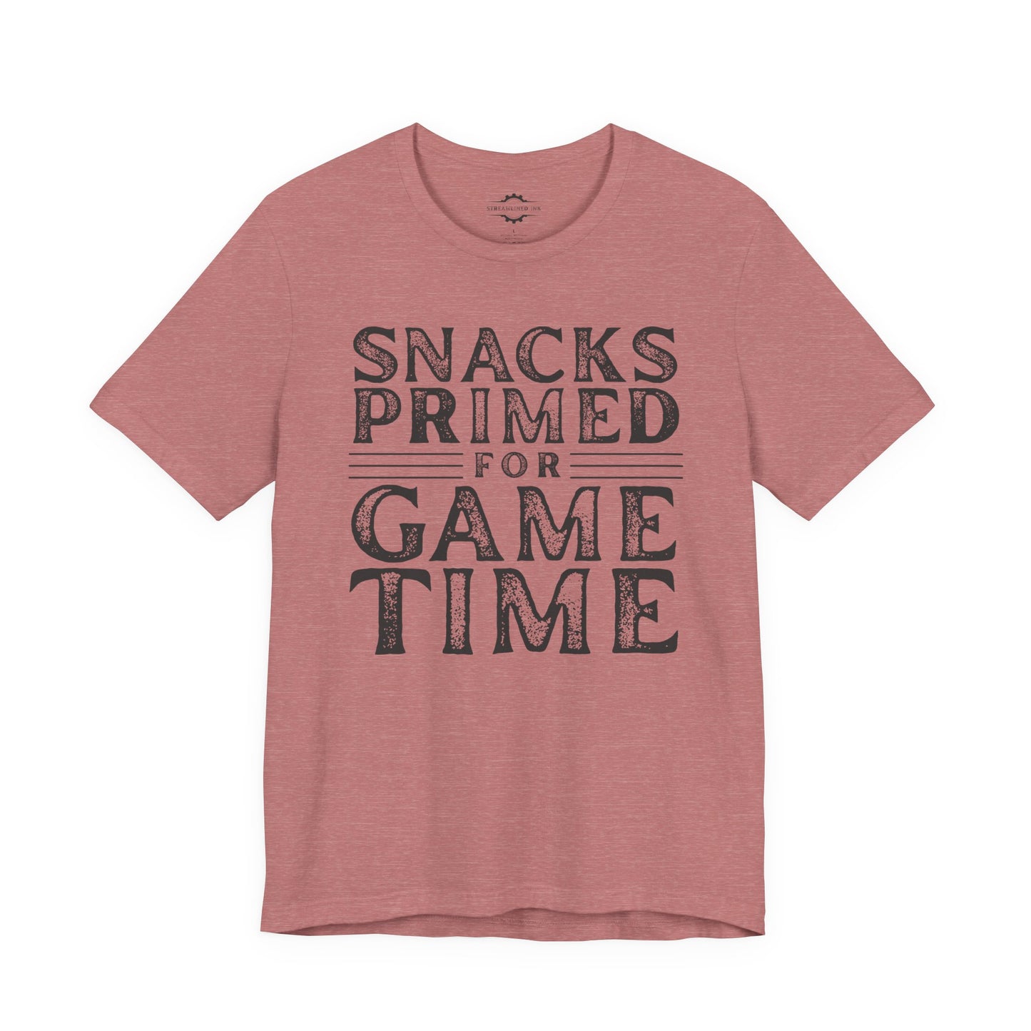 Snacks Primed For Game Time  | Softball Mom T-Shirt