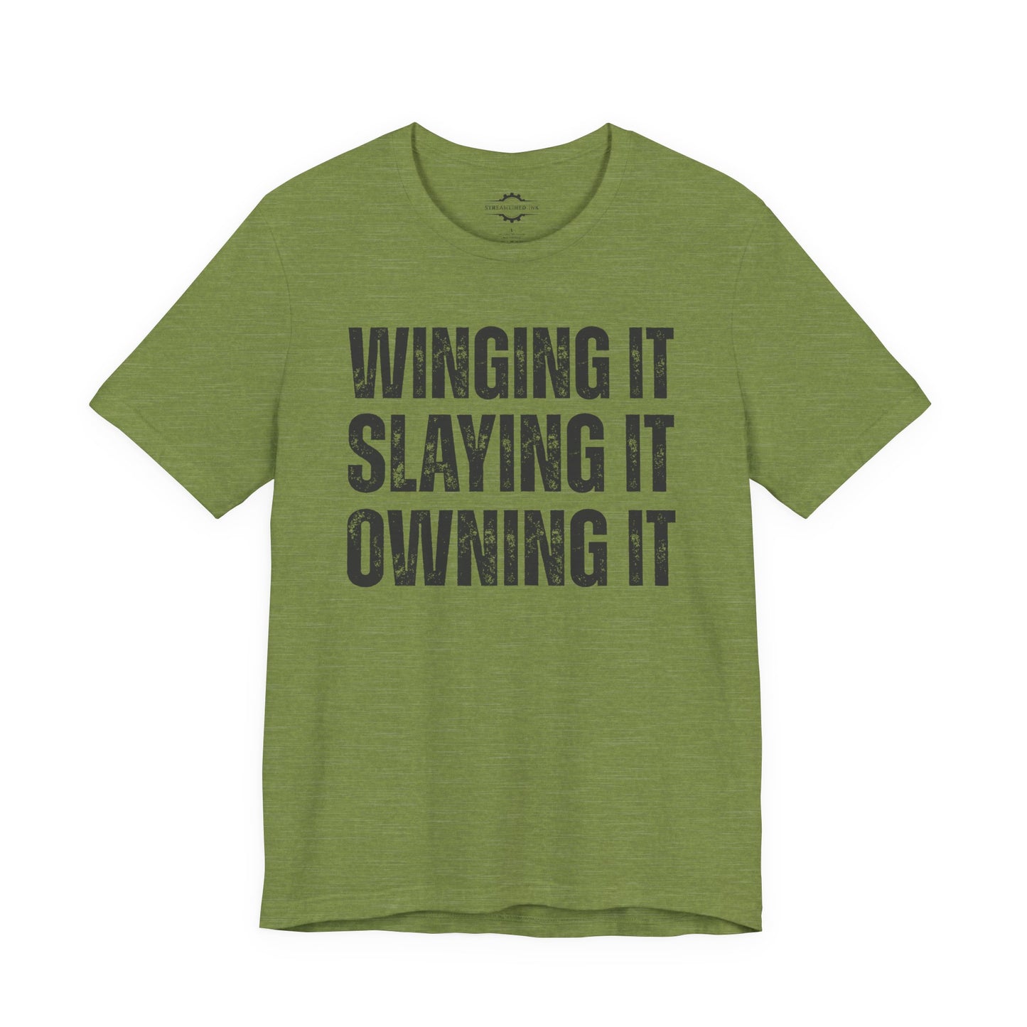 Winging It Slaying It Owning It | Bird Lover T-Shirt