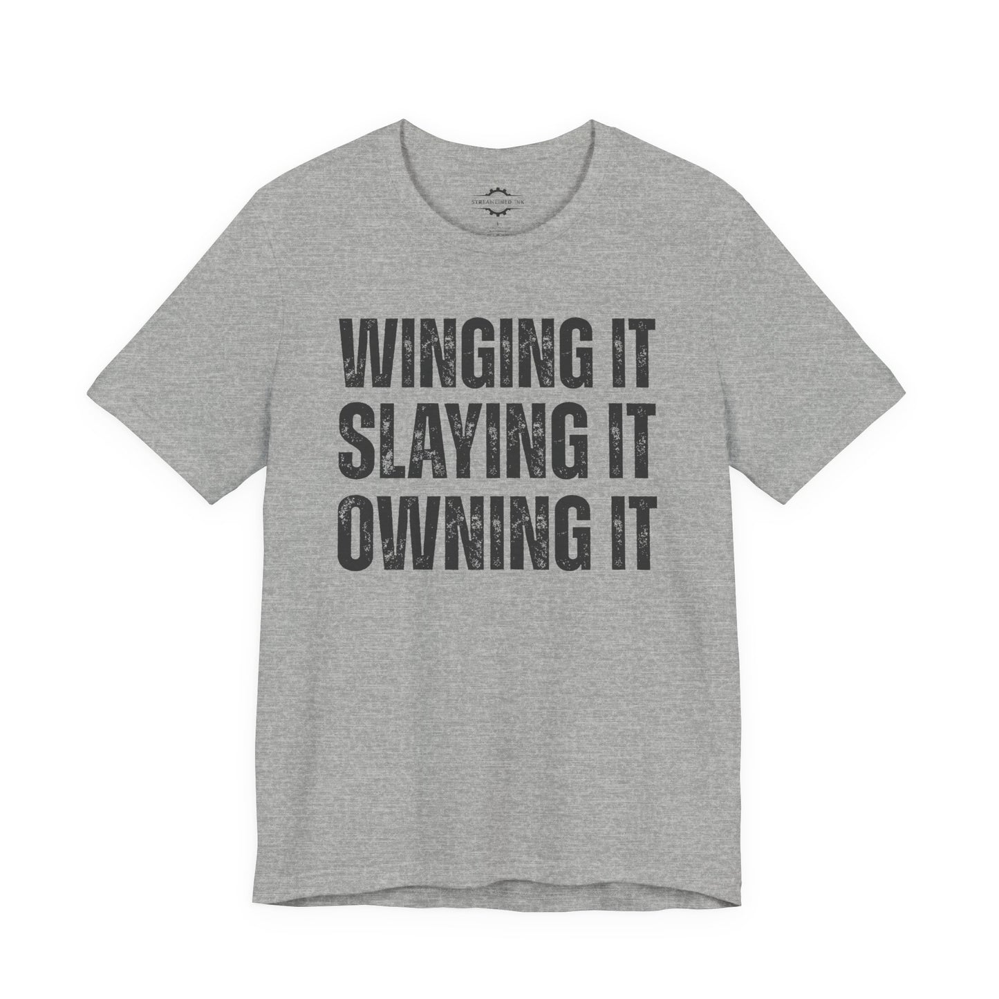 Winging It Slaying It Owning It | Bird Lover T-Shirt