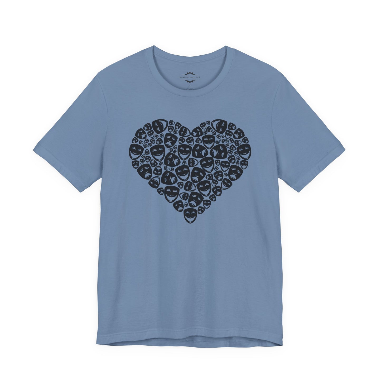 Drama Mask Heart | Stage Mom T-Shirt